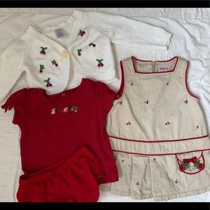 Gymboree - Cherry Outfit Set